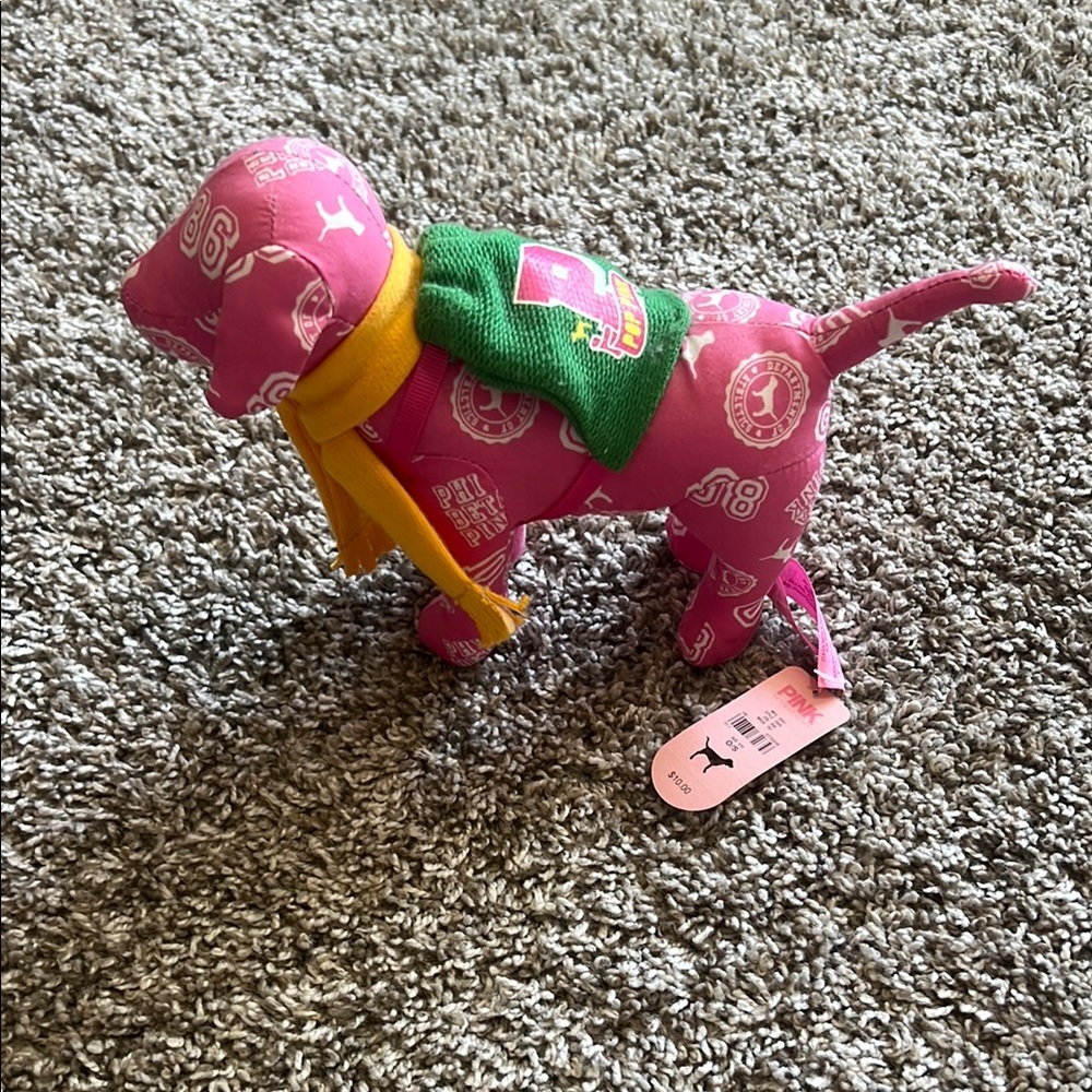 Victoria’s Secret PINK Dog Plush with Backpack